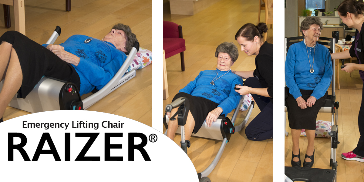 Raizer Emergency Lifting Chair available at Northeast Accessibility