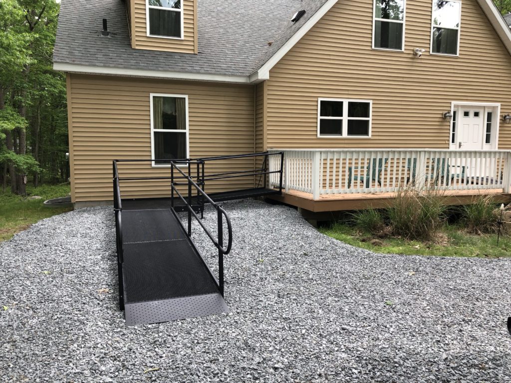 Custom Ramp installation available through Northeast Accessibility
